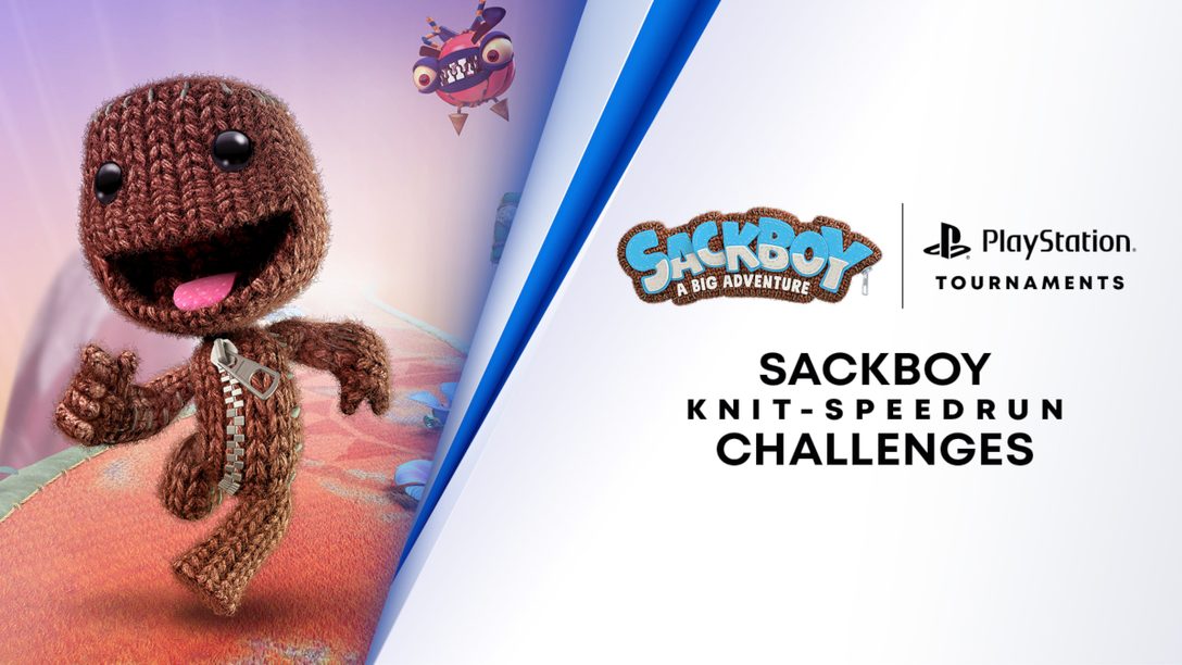 在全新的《Sackboy: A Big Adventure》針織競速破關挑戰中試試自己的技能和反應能力
