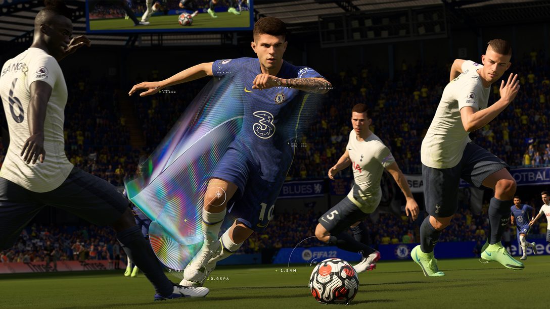 FIFA 22：PS5 的 DualSense 無線控制器與 3D 音效如何讓您在世界級賽事中獲得前所未有的沉浸感