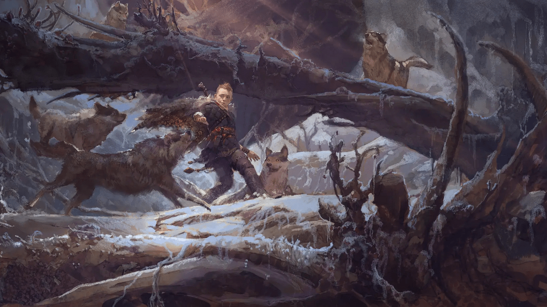 《God of War Ragnarök》阿特柔斯用弓的演化