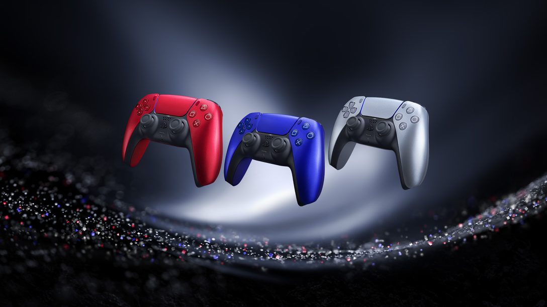 隆重介紹PS5配件的新金屬配色「地心系列」，即將於今年年末推出
